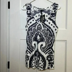 I.N.C. International Concepts Sequin Sleeveless Top Size Large Women’s